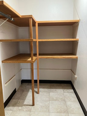 Agassiz Apartments Closet
